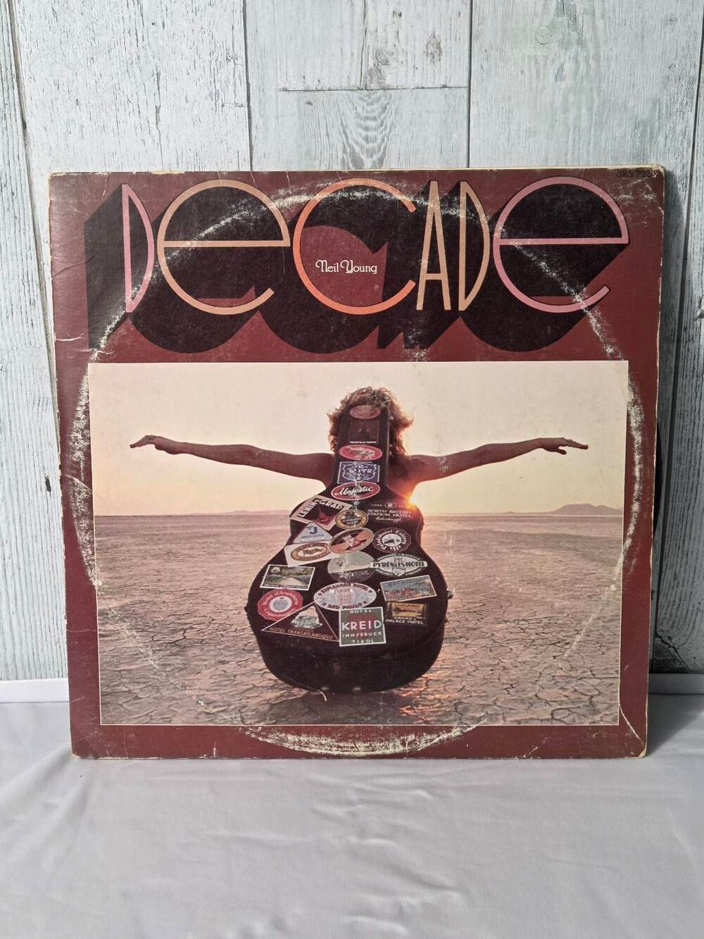 Neil Young 1976 Columbia Decade Triple Vinyl LP Record
